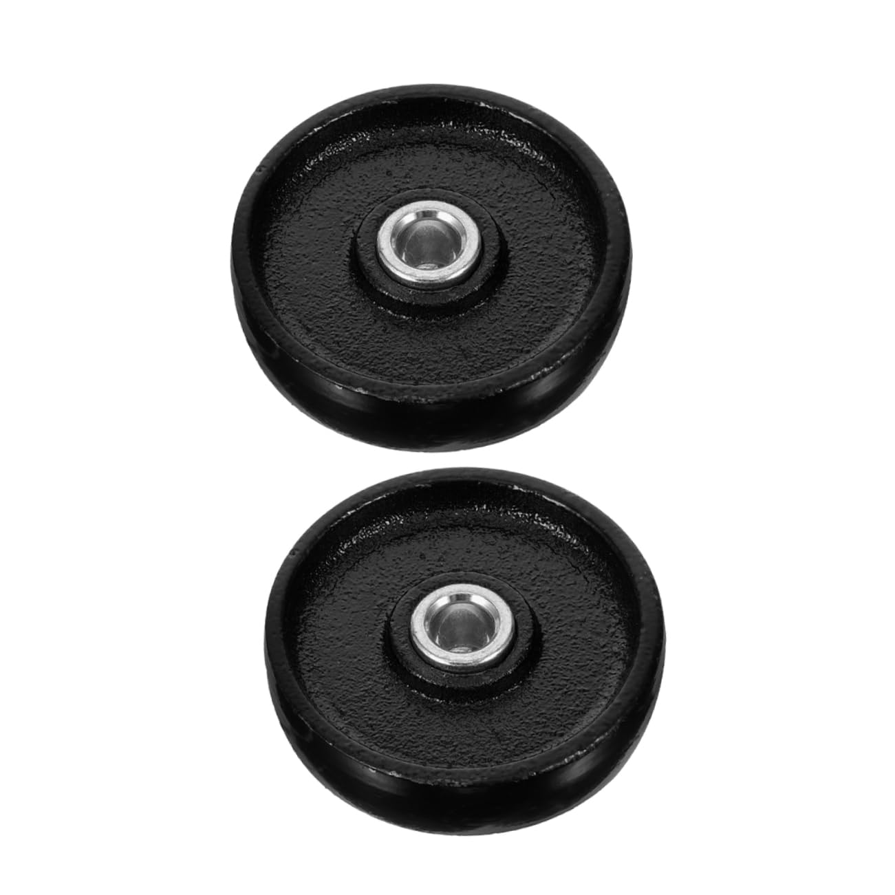 Holibanna 2pcs Jack Wheel Replacement for Horizontal Hydraulic Jacks Durable Caster Wheels for Improved Mobility and Stability Easy Installation