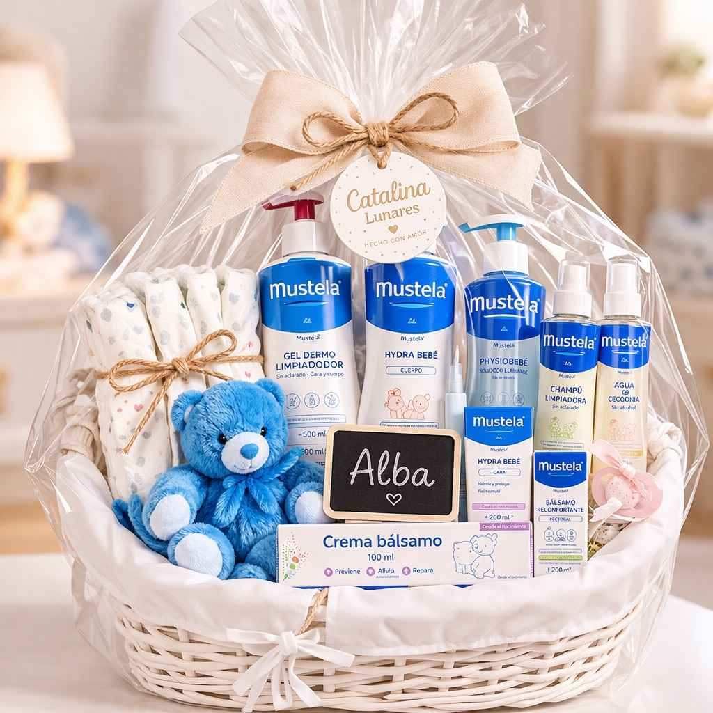 Cesta nacimiento bebe Extra