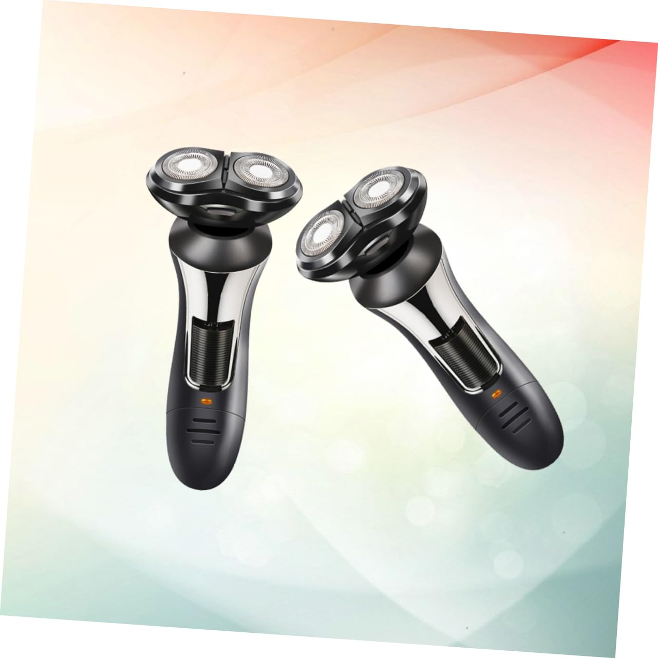 FRCOLOR USB Rechargeable Electric Beard Clipper Hair Trimmer Multifunction Razor for Men Includes Nose Hair Trimmer Temples Hair Design