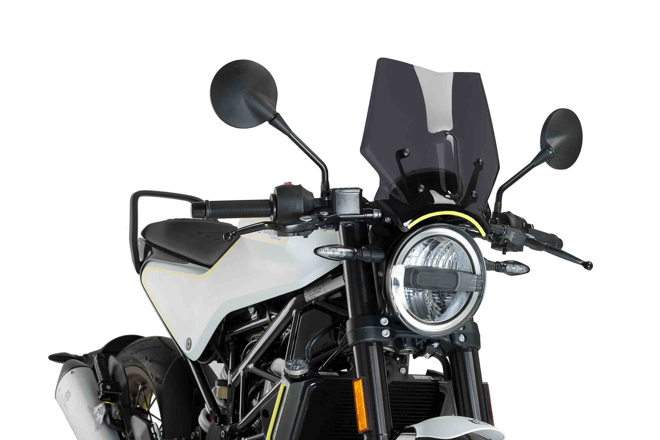 Puig Dark Smoke New Generation Sport Screen Husqvarna Vitpilen 125 2024-2025