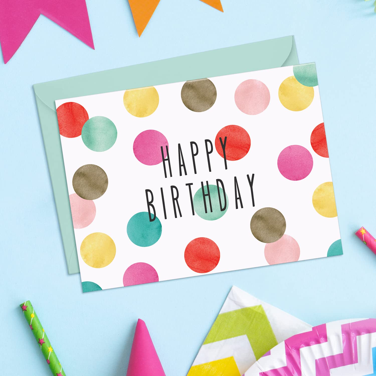 48 Watercolor Bulk Birthday Cards Assortment Bulk Happy Birthday Card