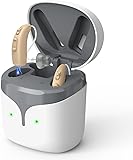 Mini TKING-Tonverstärker für ältere Menschen, Sprachverstärkungsgerät und persönlicher Audioverstärker, Hilfe zum Fernsehen und Sprechen. (Wiederaufladbarer)
