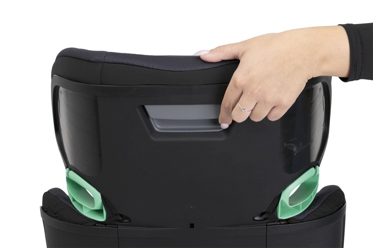 Chicco Quizy i-Size, Kindersitz 3-12 Jahre (100-150 cm), Mit Isofix-System, mit Liegeposition, Höhenverstellbar, mit gepolsterten Armlehnen und komfortablem Sitz, (15-36 kg), Gruppe 1/2/3, Schwarz