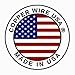 Bare Copper Wire/Choose : 10 Ga to 30 Ga (12 Ga - 25 Ft Coil)