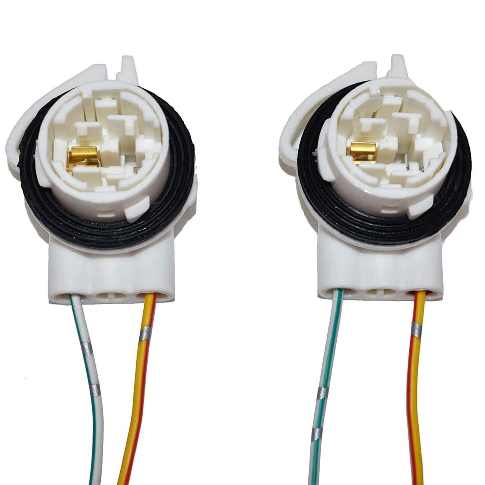 A-Team Performance 4157/3157 バルブソケット - 昼間走行灯と方向指示灯用 2線式交換用 (2個パック)