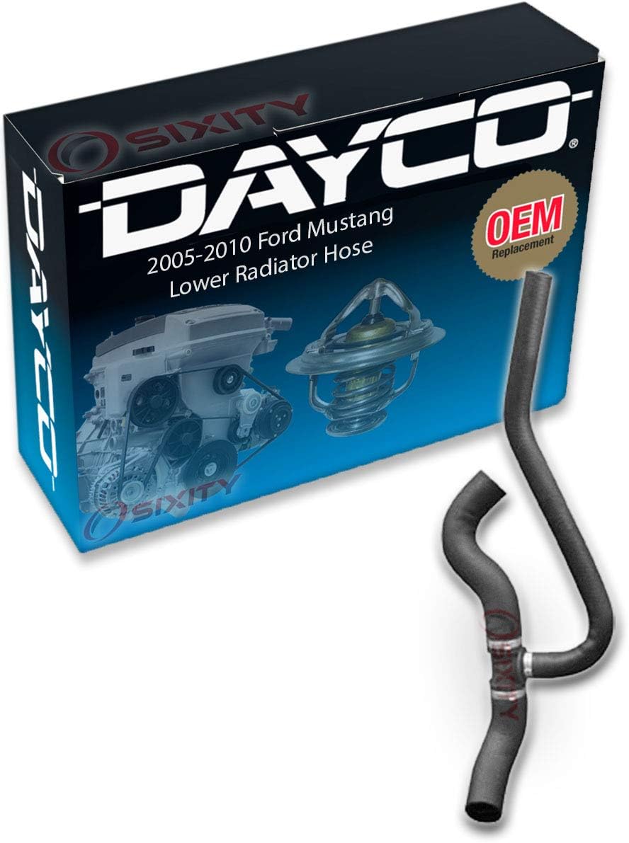 Dayco Lower Radiator Coolant Hose compatible with Ford Mustang 4.0L V6 2005-2010
