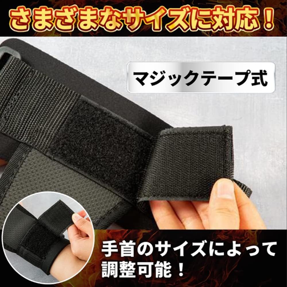 Amazon.co.jp: [deoway] パワーグリップ PRO 左右セット 筋トレ
