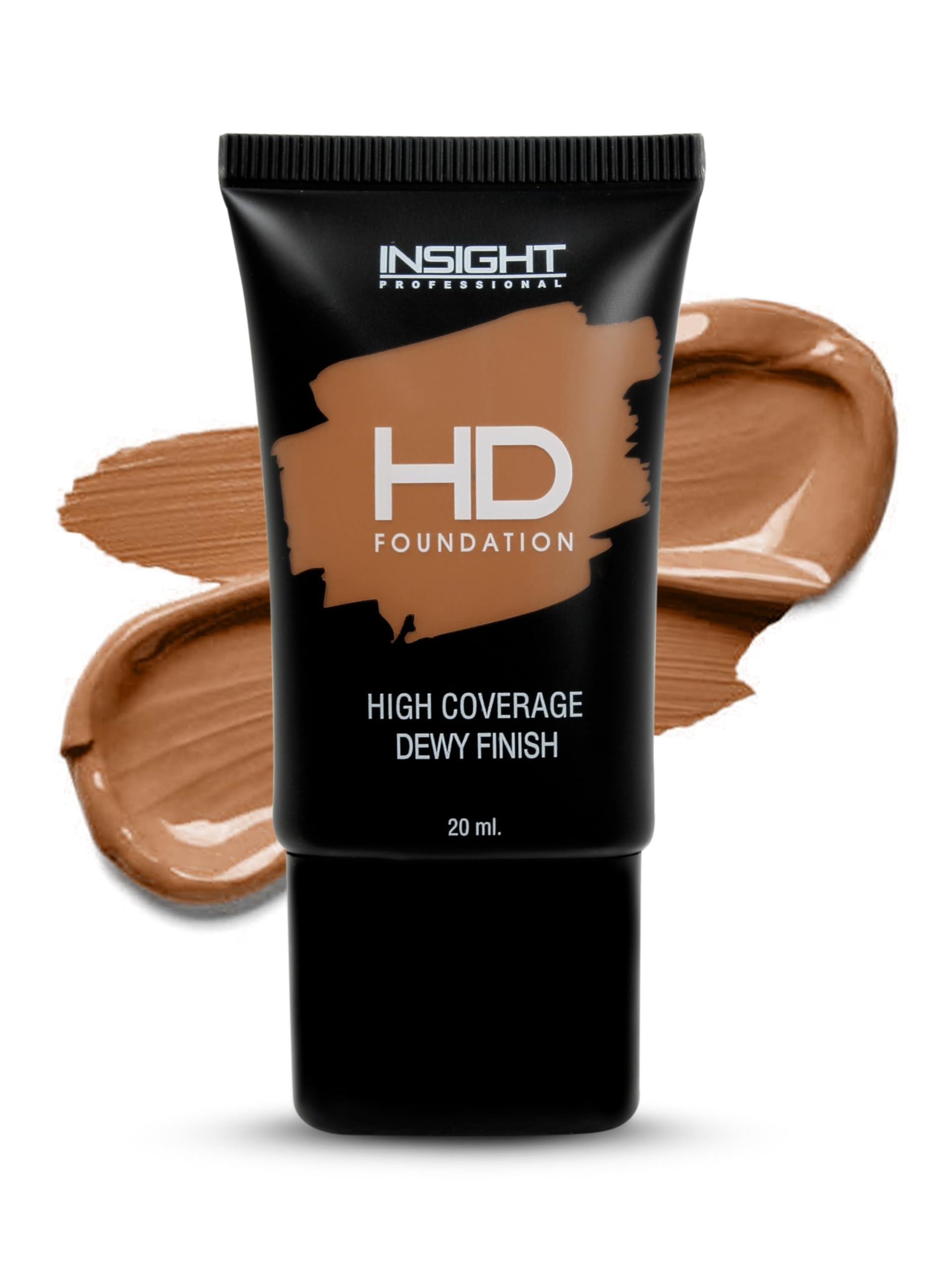 HD Foundation | Dewy Finish | High Coverage| Blurring Properties| Lightweight | Fragrance Free |Flawless Look| Shade-MN30