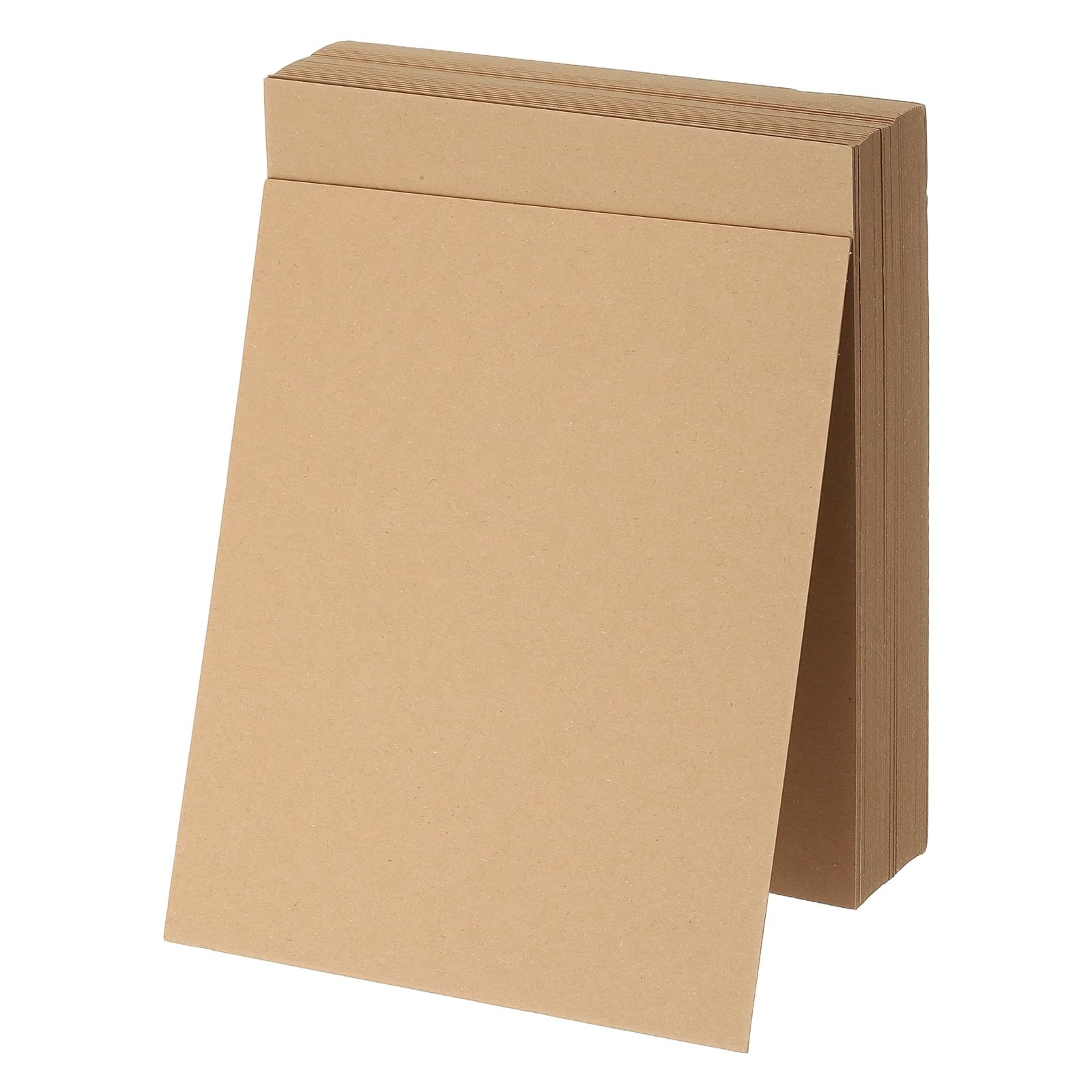 PATIKIL Chipboard Book Board, 10 x 8.5 Inch 50 PT 35 Pcs Thick Chipboard Kraft Paper Sheets Bookbinding Making Supplies Kit for Designer Craft Book Binding Cover Backing Craft, Wood