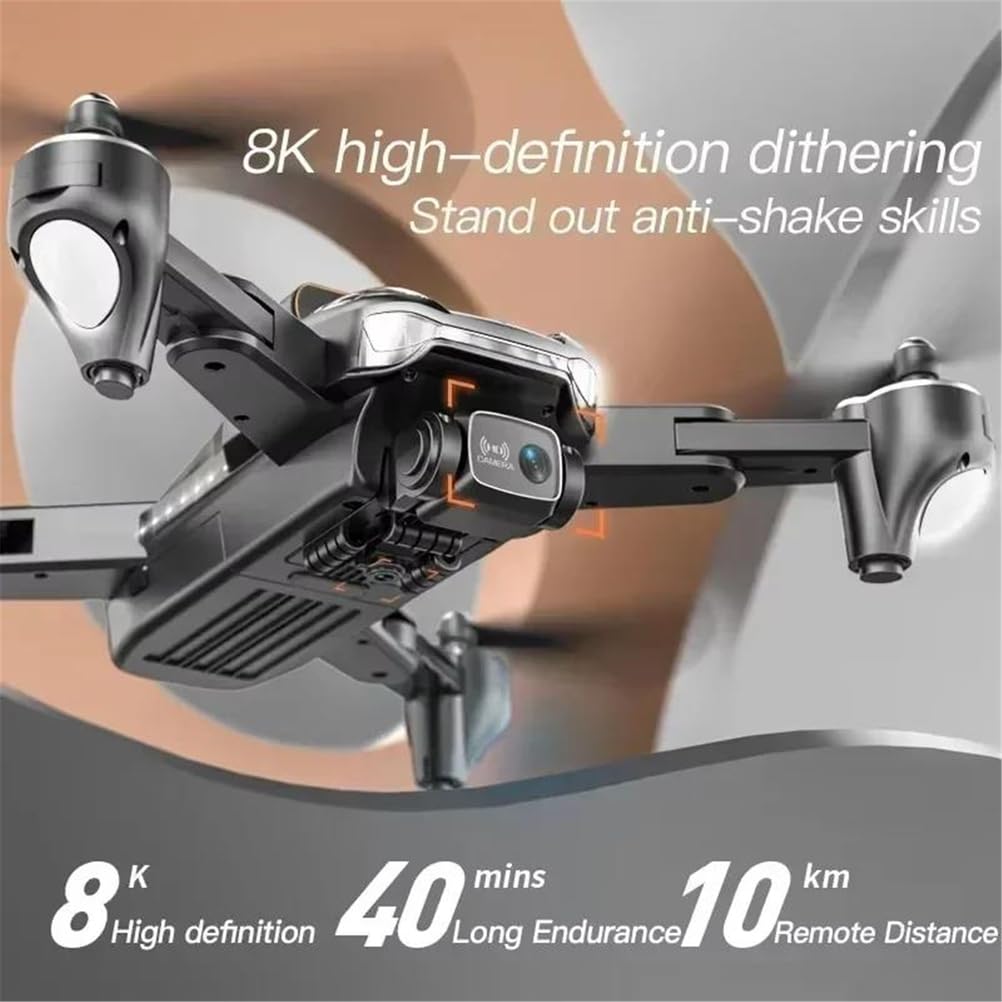 Orange,Dual battery,nowy dron p11 max 8k 5g hd gps profesjonalna fotografia lotnicza podwójny aparat omijanie przeszkód bezszczotkowy składany quadrotor