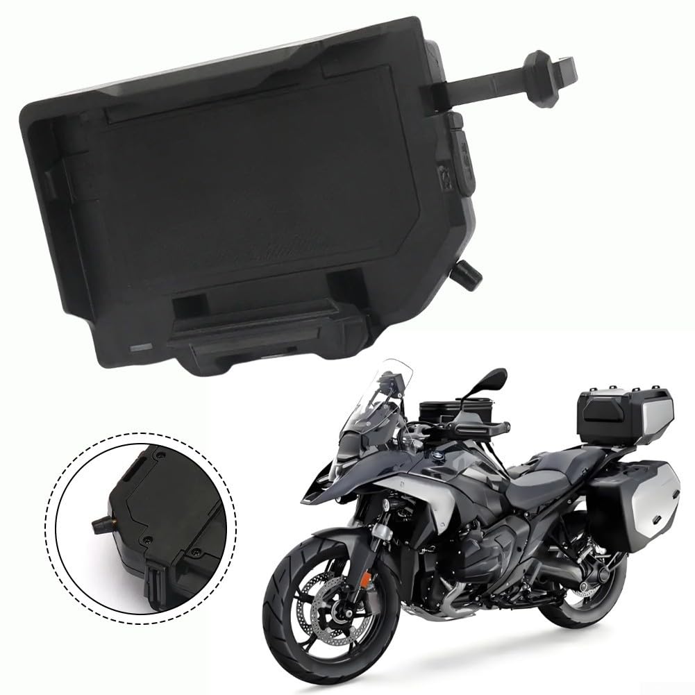 Supporto per telefono da moto, con supporto di ricarica wireless USB-C, per BMW R1300GS R1250GS F900R F900XR F850GS