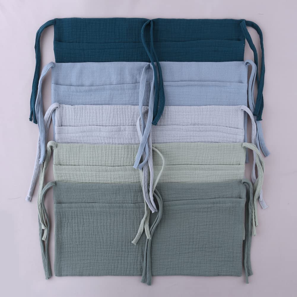 ISAKEN Babybett Organizer - Hängende Aufbewahrungstasche Für Windeln & Spielzeug