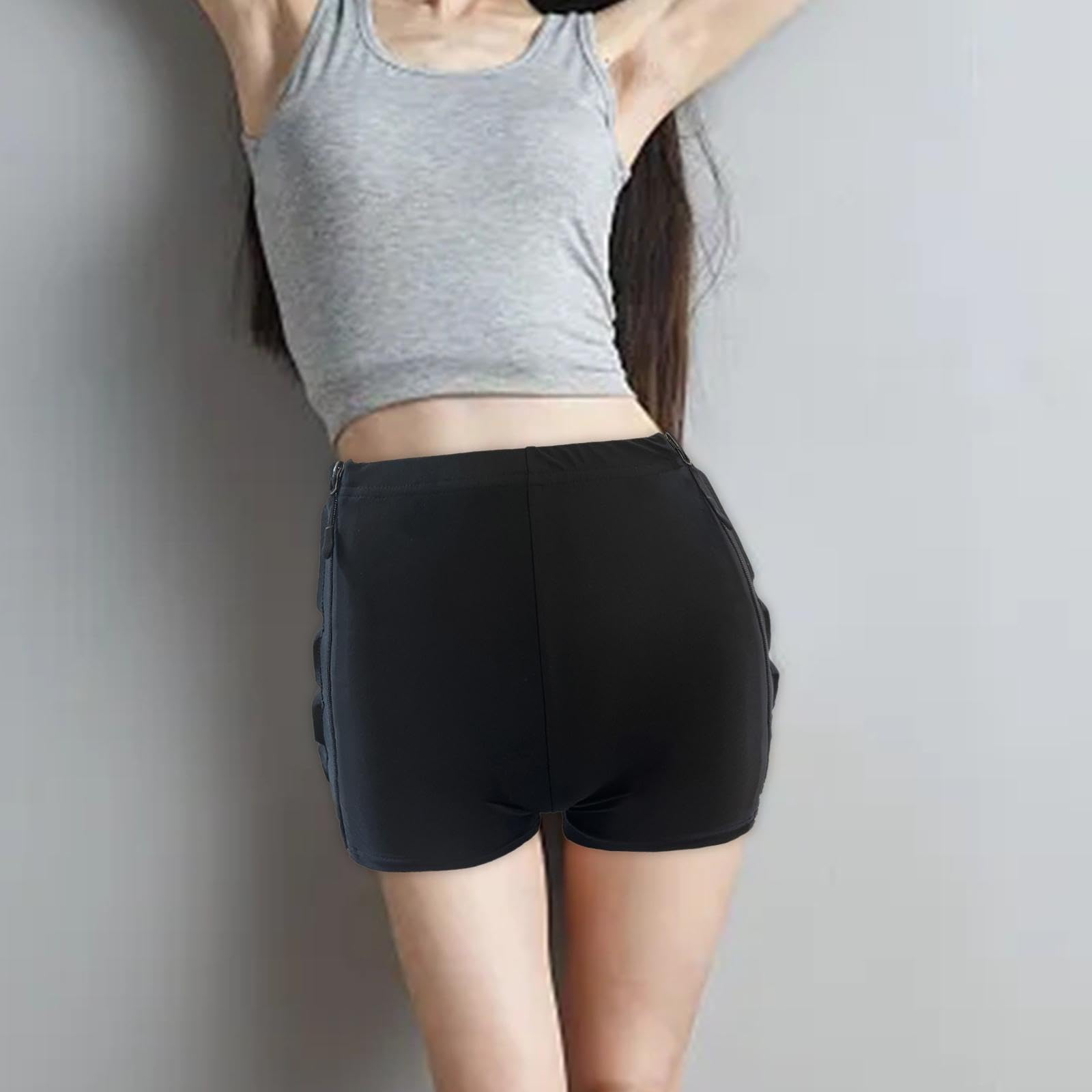 Kinder Hüftschutzshorts, Gepolsterte Shorts Zum Skifahren, Eiskunstlauf, für Teenager Und Kinder, xs