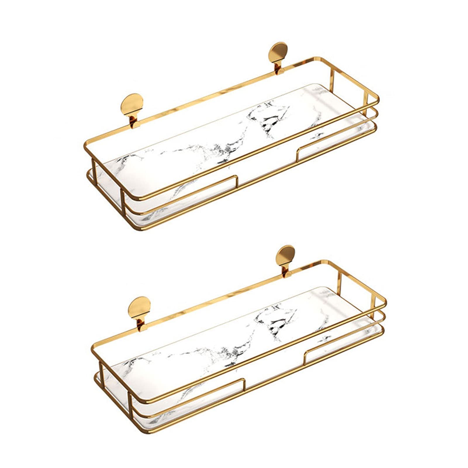 CTPCRTYK Shower shelf Corner Shower Caddy Stainless Steel No Drilling Adhesive Bathroom Shelf Organizer for Bathroom Toilet Kitchen