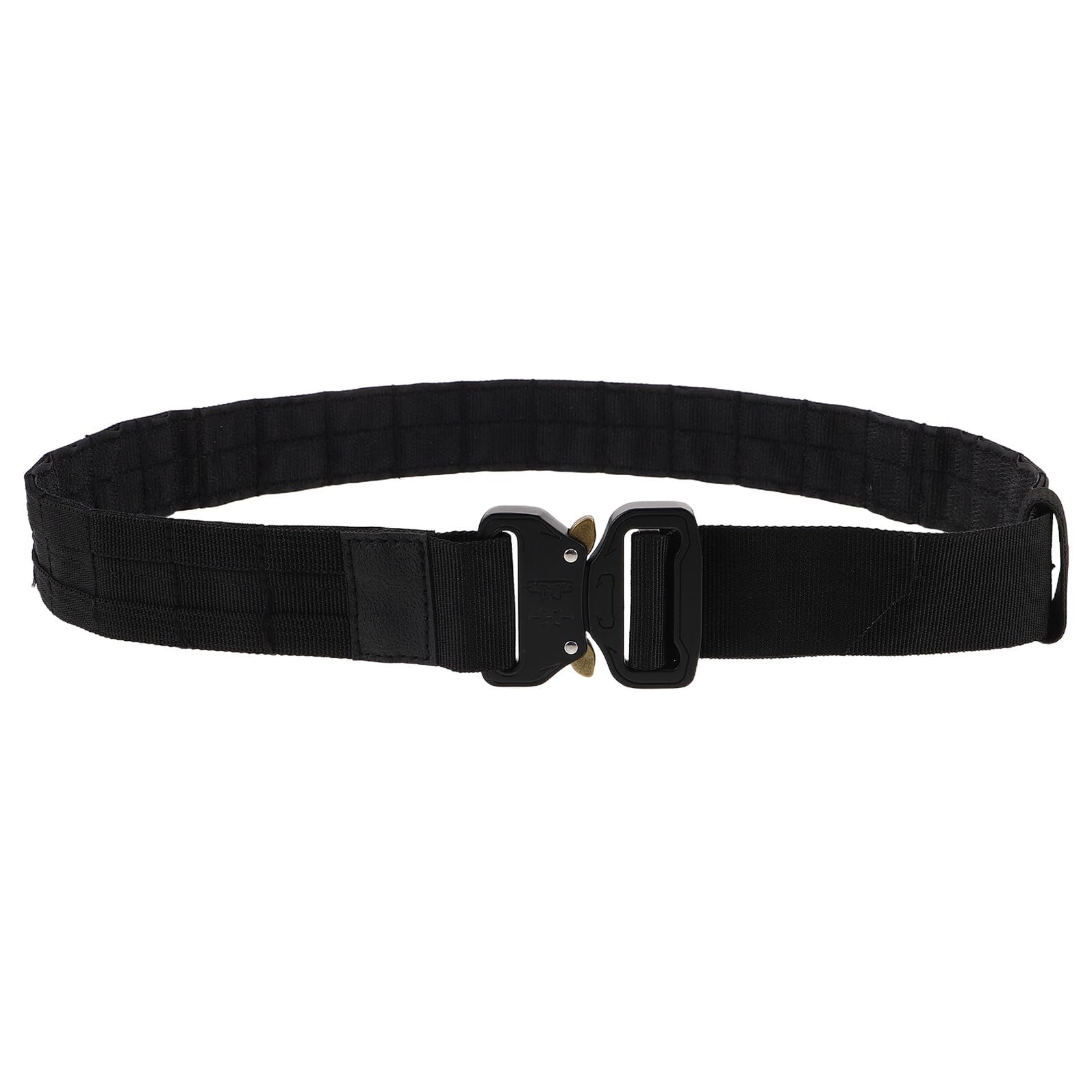 Cinturón táctico de doble capa negro m de nailon resistente con hebilla rápida 8