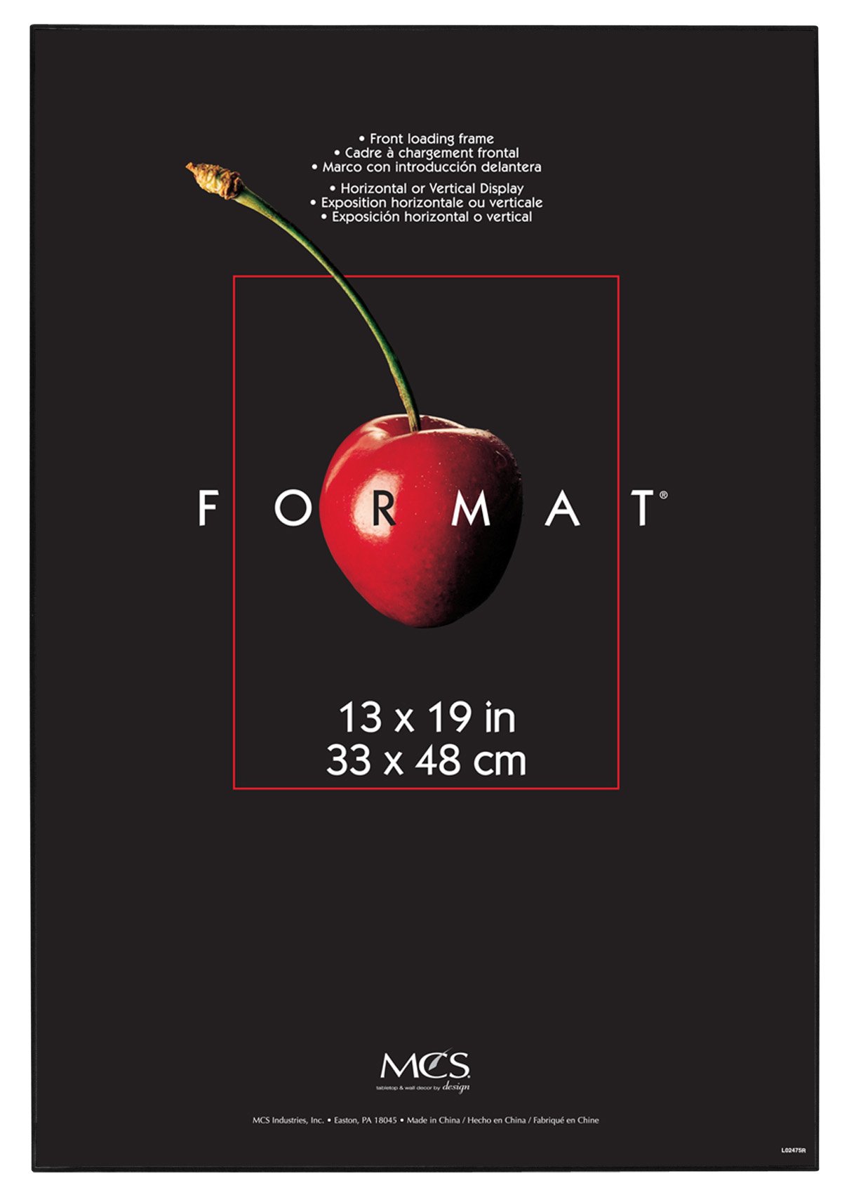 MCS13x19 Inch Format Frame, Black (53936)