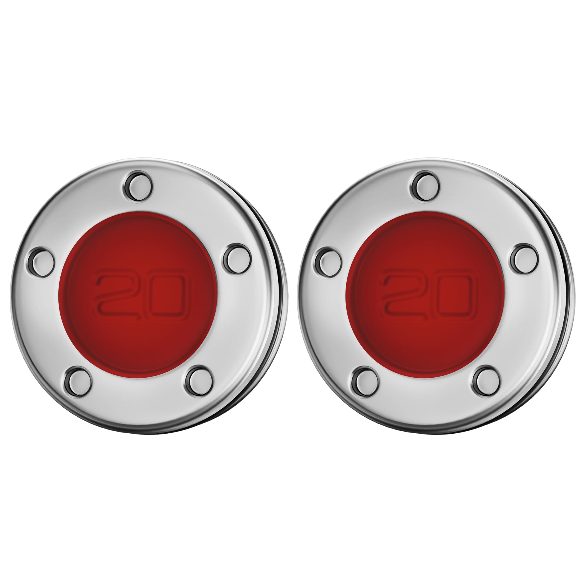 2pcs 5g-40g Golf Custom Weights Compatible with Titleist Scotty Cameron Golf Club Putters Newport Red (2PCS 20g(Doesn't include Wrench))
