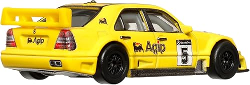 Miniatura 5 de Hot Wheels Premium 2023 Car Culture Race Day '94 AMG-Mercedes Clase C DTM Touring Car 164 Coche de modo fundido a troquel