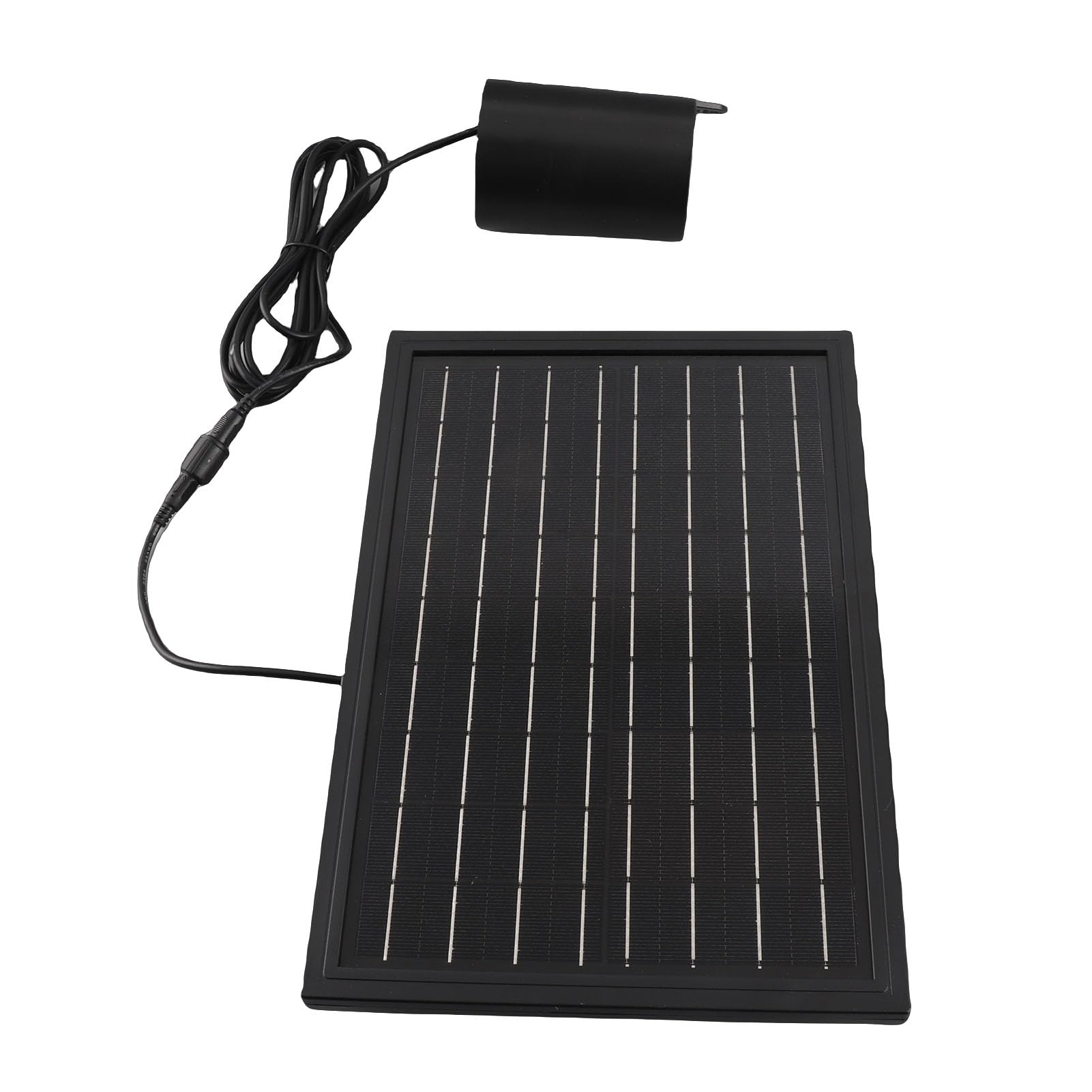 Bewinner Aeratore per Laghetto Solare 10V 8W Pompa Ad Aria per Ossigeno Ad Energia Solare con Batteria da 2400mAh, IP64 Impermeabile, Flusso d'Aria Regolabile per Acquario per Laghetto per Pesci