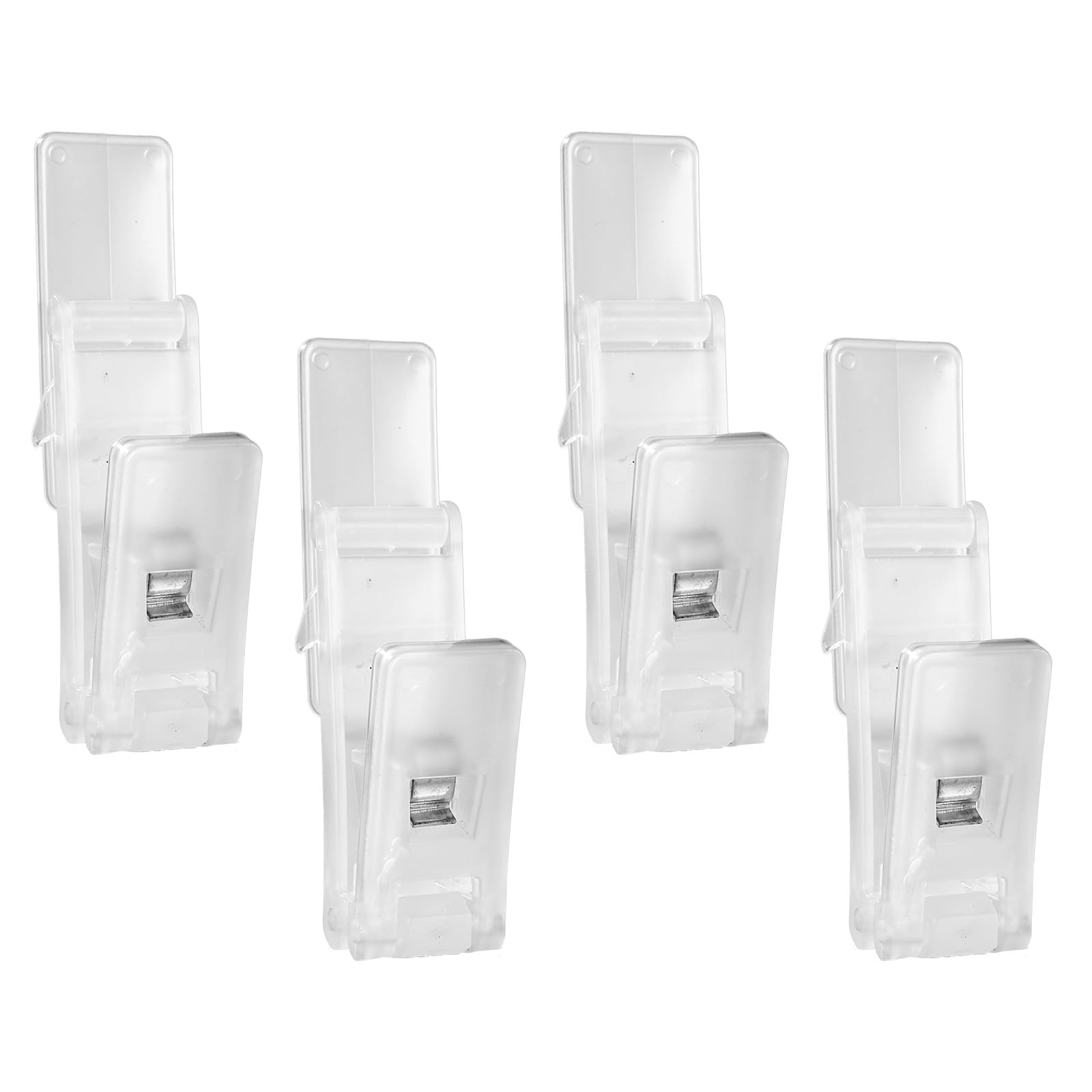 BOXOB 4pcs Dishwashing Gloves Clips, Self-Adhesive Kitchen Glove Holders
