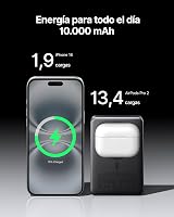 INIU Magsafe mágneses power bank 10000 mAh 45 W Qi2 Slim külső töltő iPhone 17 16 15 14 13-hoz USB-C kábellel állvánnyal és pánttal 6