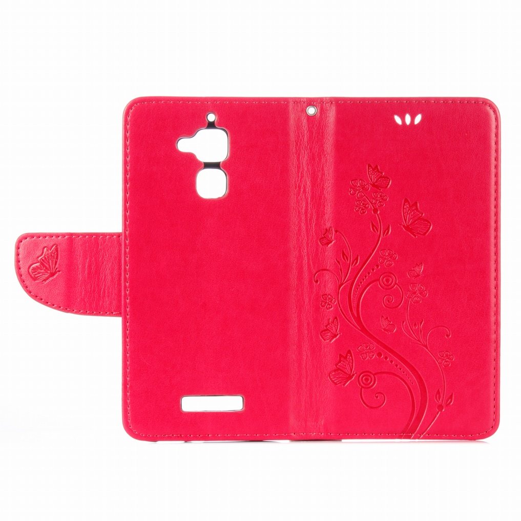 Custodia in Pelle PU a Righe Compatibile con Asus Zenfone 3 Max ZC520TL, Cover Portafoglio con Chiusura Magnetica, Scomparti Carte e Funzione Stand (Bianco
