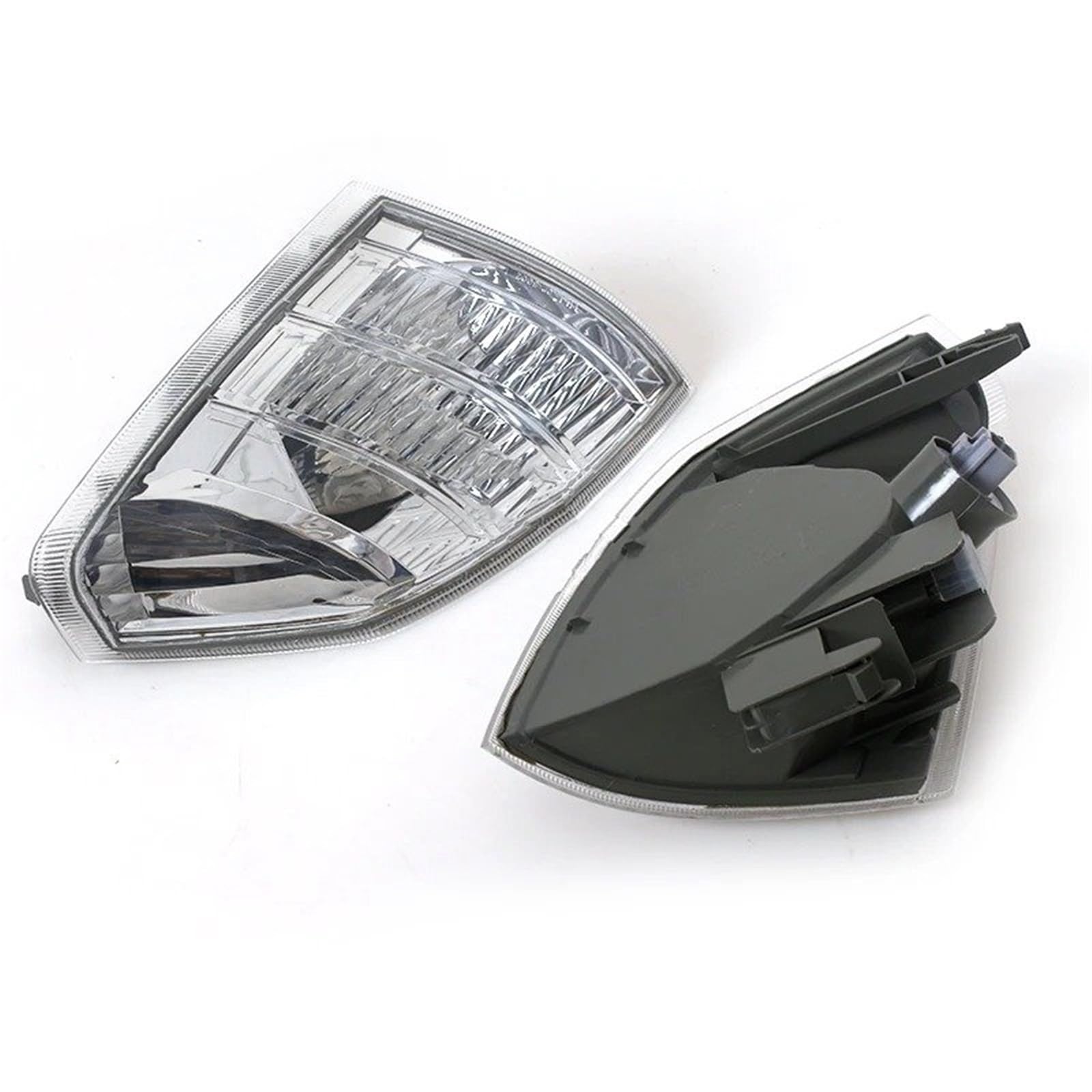 Conjunto faros antiniebla Carcasa Luz Antiniebla Intermitente Delantera Para Nissan X-Trail T30 2001-2007 Lente Transparente Sin Bombillas(Right)