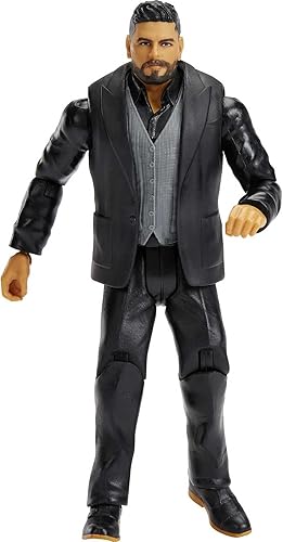 Miniatura 3 de Mattel WWE Raul Mendoza - Figura de acción básica, 6 pulgadas, coleccionable para edades de 6 años en adelante