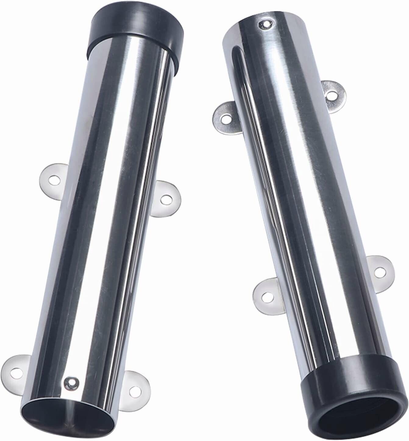 Rutenhalter Boot 2 stück 10 "Lange Seite Montieren Angelrute Halter Edelstahl Stange Sitz for Marine Boot Yacht
