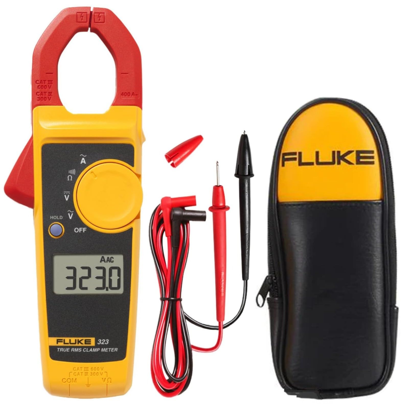 Amazon | Fluke 323 クランプメーター 商業/住宅用電気技師用、True 