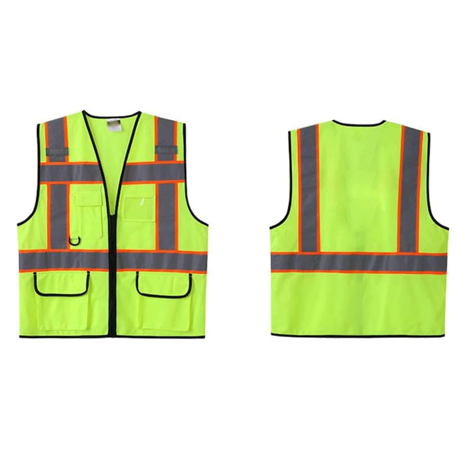 Chaleco de seguridad portátil, chaleco reflectante Chaleco de seguridad Traje reflectante for exteriores Chaleco reflectante de alta visibilidad for correr