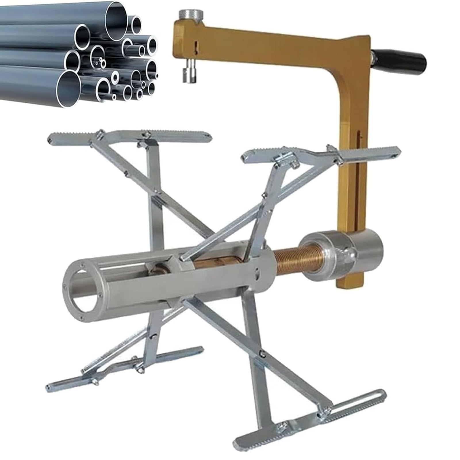 Rascador manual giratorio de tubos de polietileno, cepillo de borde externo de aleación de aluminio para tuberías de gas, pelador de pelado de tubos, elimina la capa de oxidación