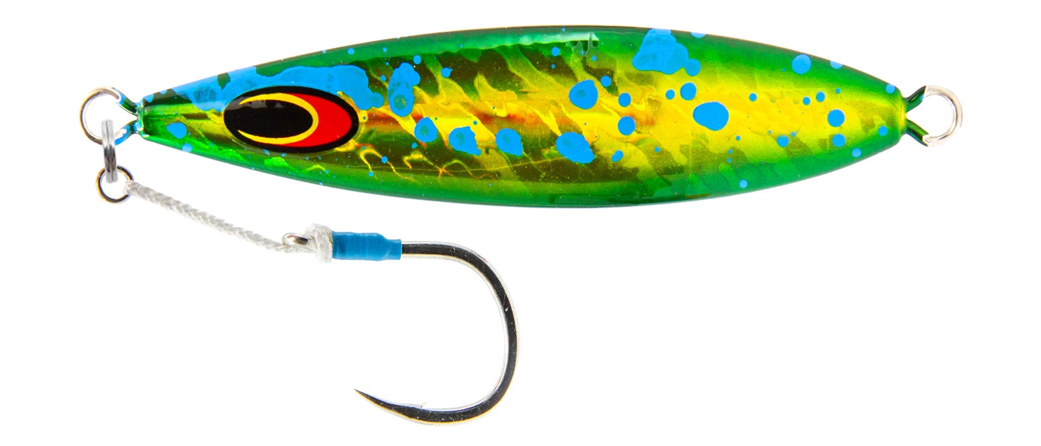 Nomad DesignBack Slide Jig – Versatile Classic Teardrop Shape Shallow & Deep Water Fishing, BKK Assist Hooks The Gypsy