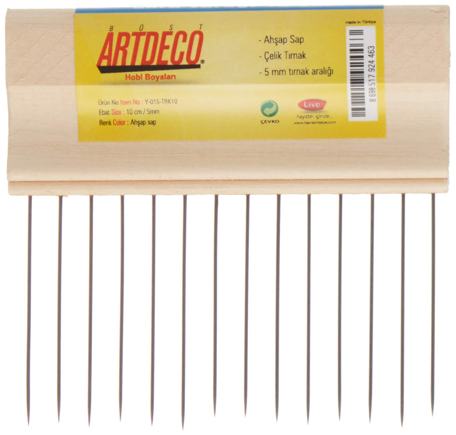 ARTDECO Grzebień 10 cm