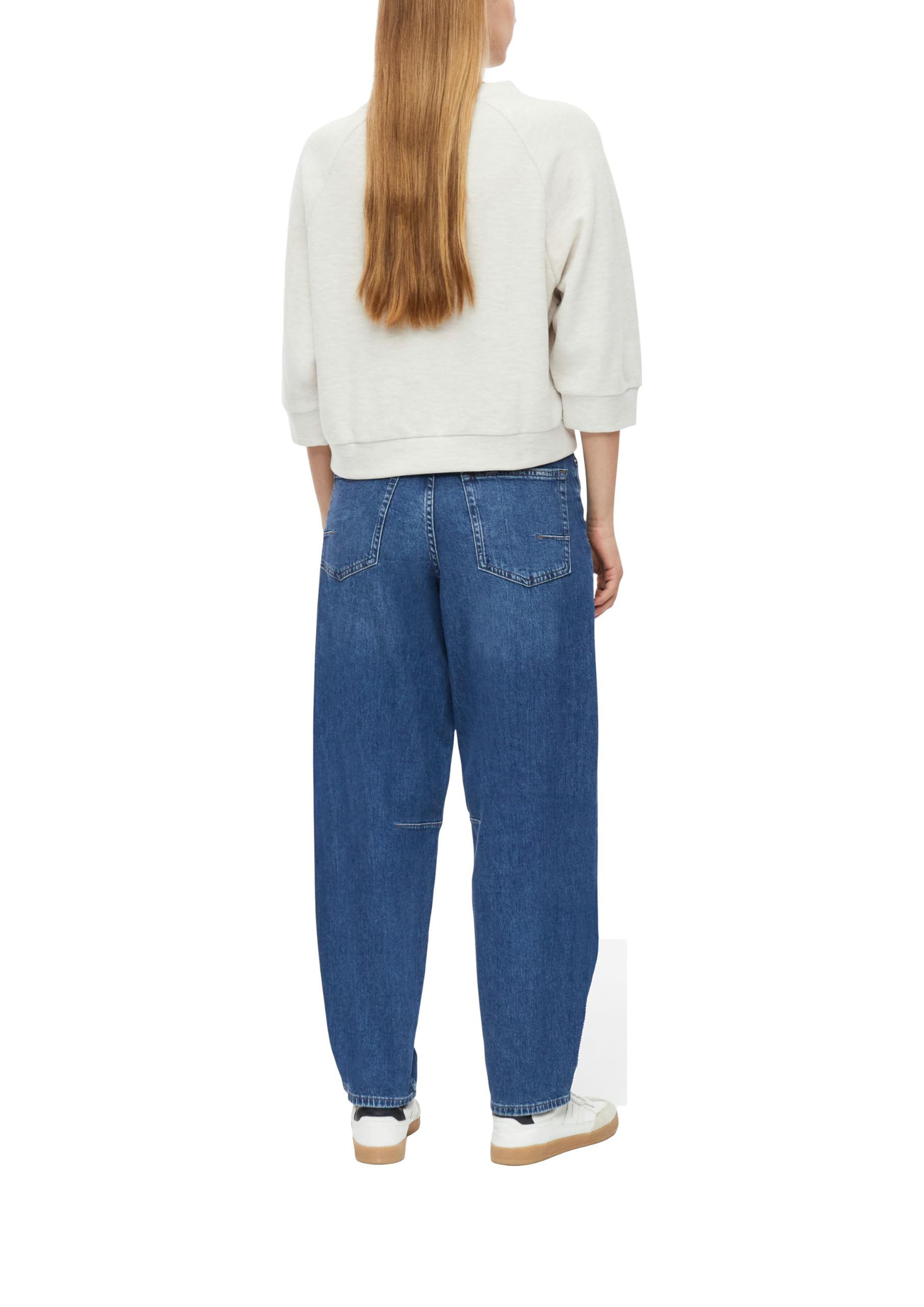 s.Oliver Weiches Sweatshirt mit 3/4-Ärmeln