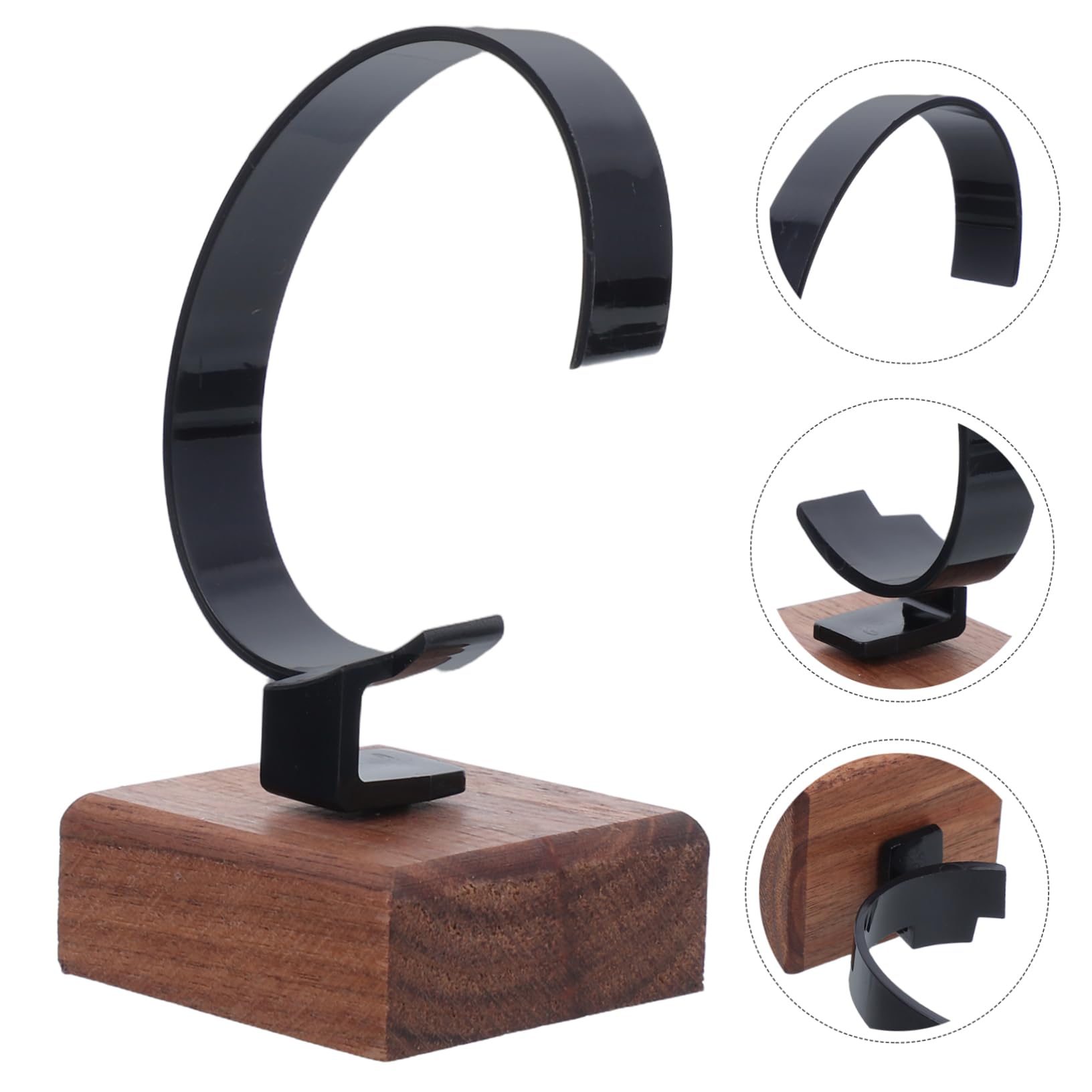 Healeved 4 Pièces Montre Présentoir Titulaire Seul Afficher Étagère Regarder Le Rangement Présentoir De Stockage Présentoir De Montre-bracelet Organisateur De Montre Montres Clé Plastique