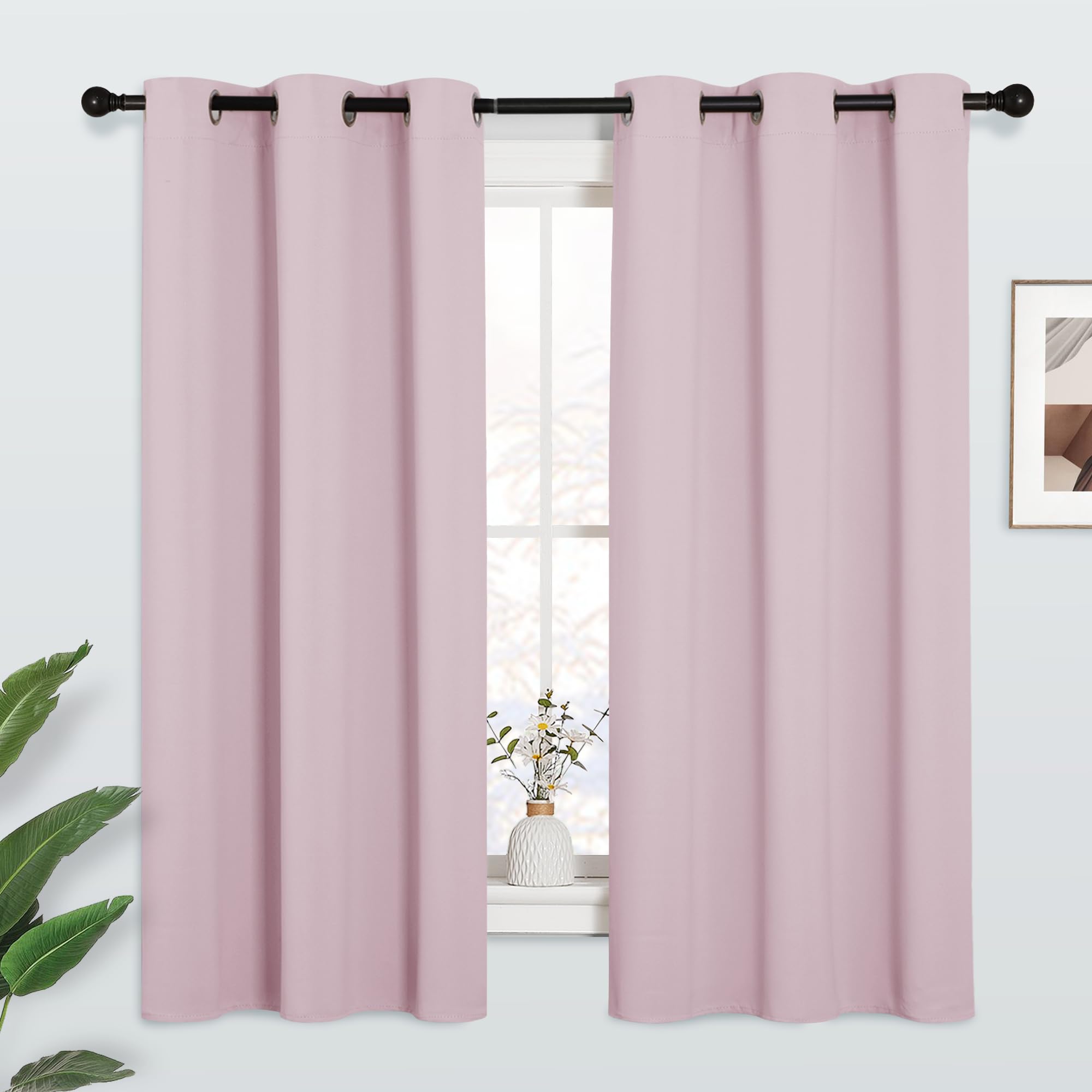 Rideaux occultants à œillets pour salon | Ambiance cocooning et tamisée
