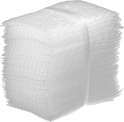 Bolsas de cojín de burbujas, bolsa de burbujas de 4 x 6 pulgadas, bolsas de amortiguación de doble pared, bolsas de espuma gruesa a prueba de golpes