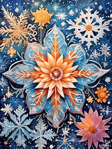 Peinture diamant adulte hiver : sublimer la décoration de chambre en famille