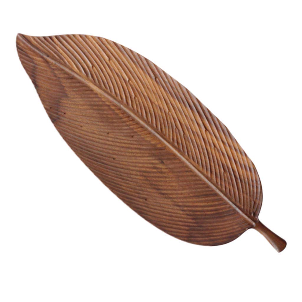 Bandeja de Madera para Servir con Forma de Plataforma para Camarero, Medium
