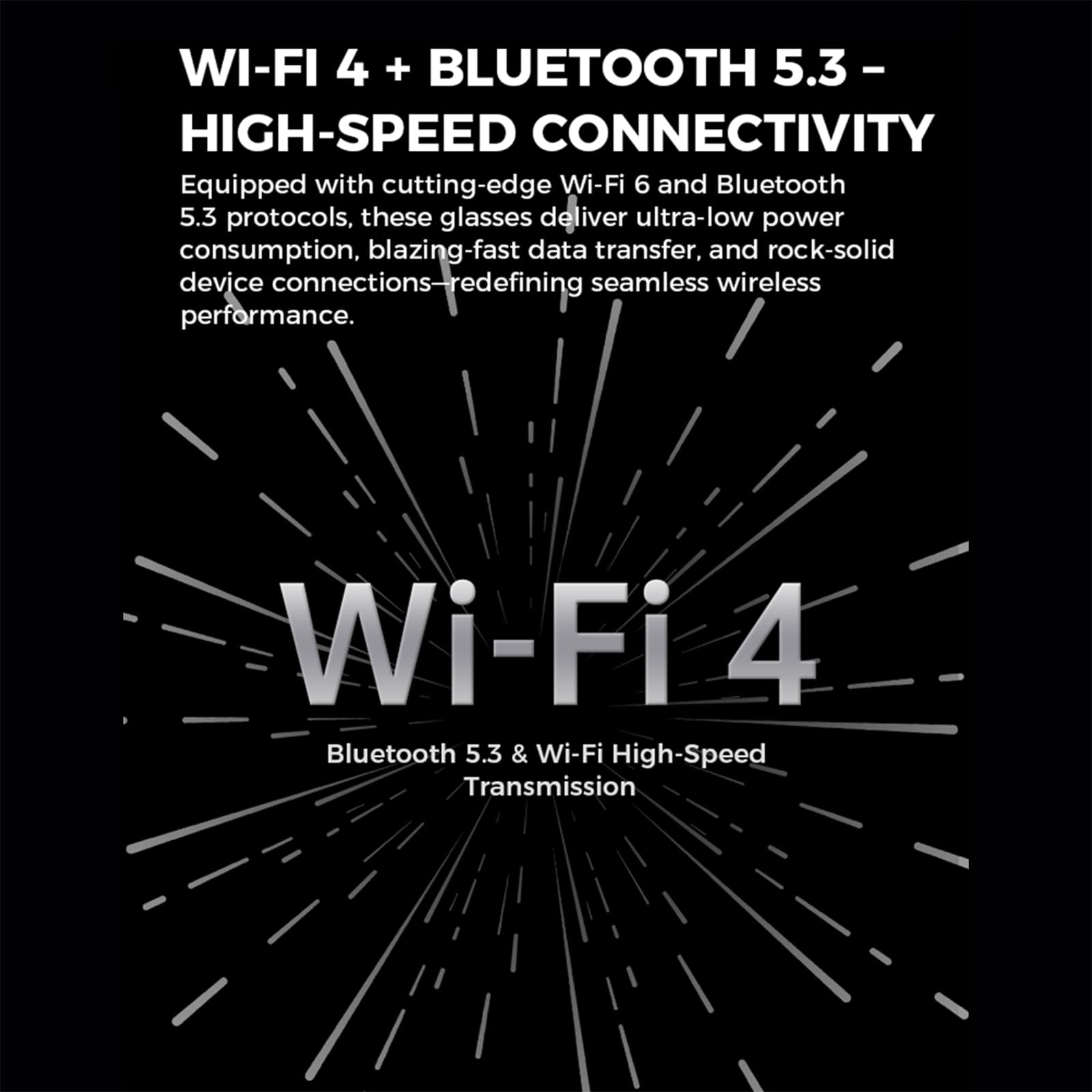 Occhiali intelligenti IA, fotocamera HD da 500 W, controllo vocale, traduzione ChatGPT integrata,Wi-Fi 4.0,Bluetooth 5.3,occhiali da sole intelligenti con riprese in HD, per viaggi,musica e chiamate,A