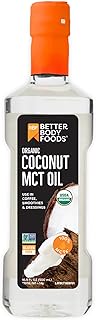 Sponsored Ad - BetterBody Foods' Organic Coconut 100% MCT Oil - Keto-Friendly - C8 & C10 - Gluten Free - 16.9 oz