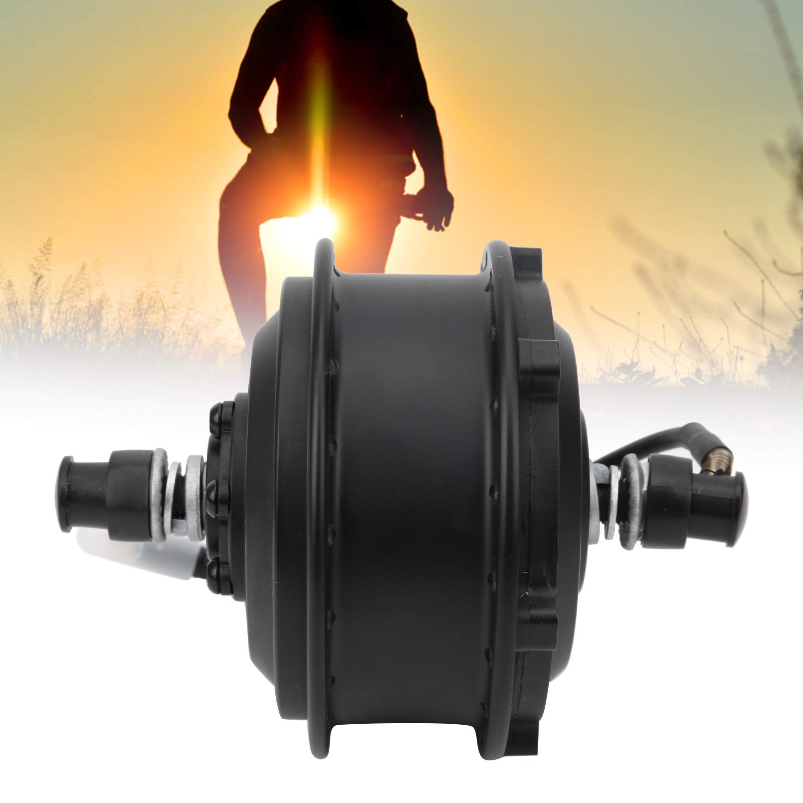 AMONIDA Motore con Ruota Senza Spazzole 36V 250W per Scooter Elettrico e Bicicletta Fai-da-te, Accessori in Metallo Durevoli, velocità 25 Km/h (precursore)