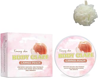 Generic Body Glaze Body Butter Donut, Whipped Body Butter for Women (Peach)