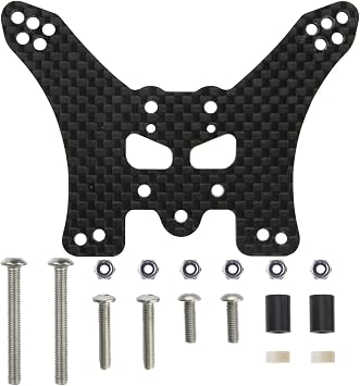 TT02B Carbon Rear Damper Stay for Tamiya RC Buggy Car TT-02B Chassis Upgrades Replace Parts
