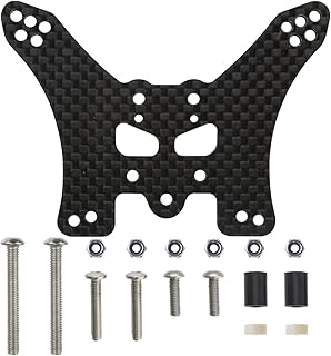 HOBOHY TT02B Carbon Rear Damper Stay for Tamiya RC Buggy Car TT-02B Chassis Upgrades Replace Parts