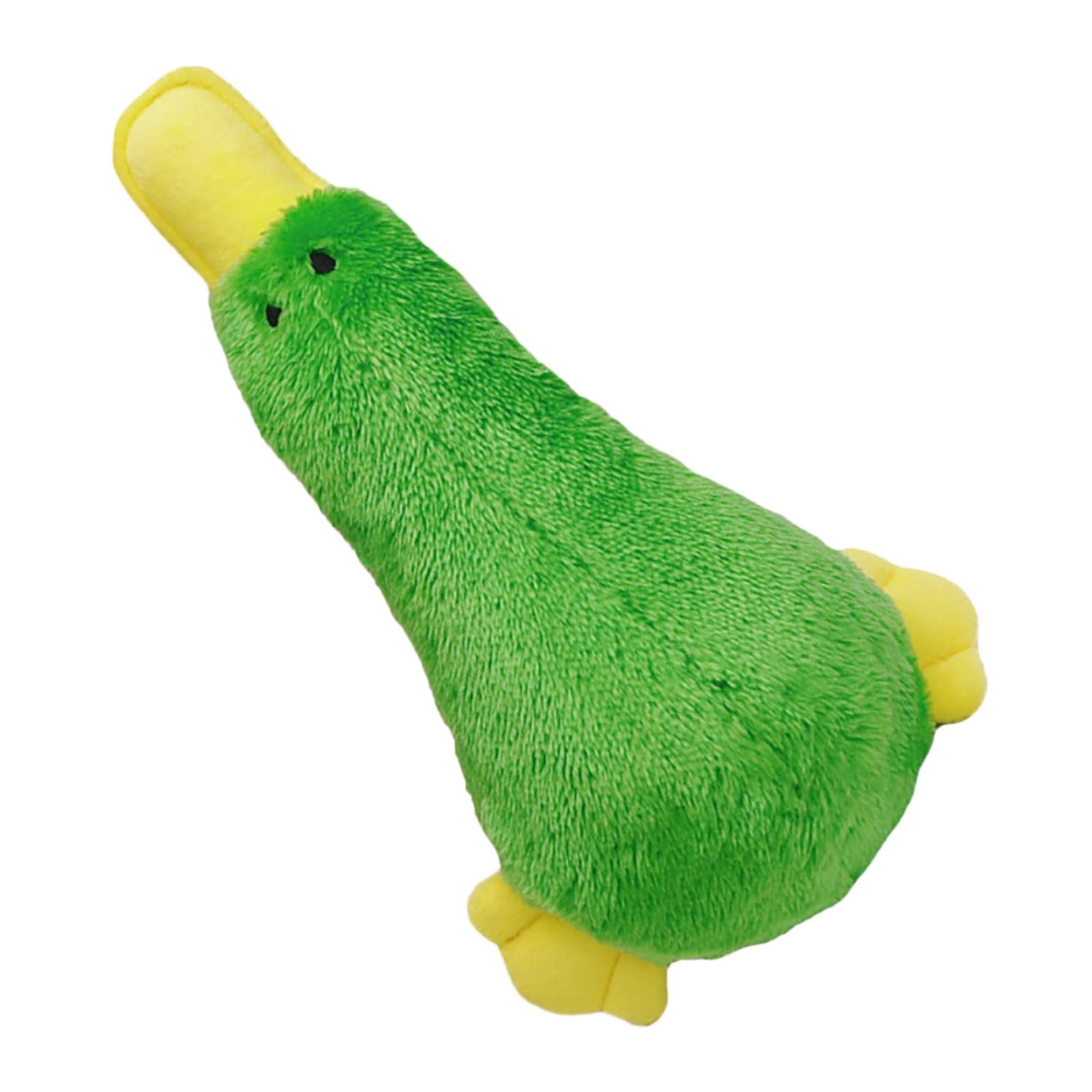Aggressive Chew Toys for Large Dogs Squeaky Duck Cute Interactive Dog Toy Funny Durable Fabric Interactive Agressive Chewers