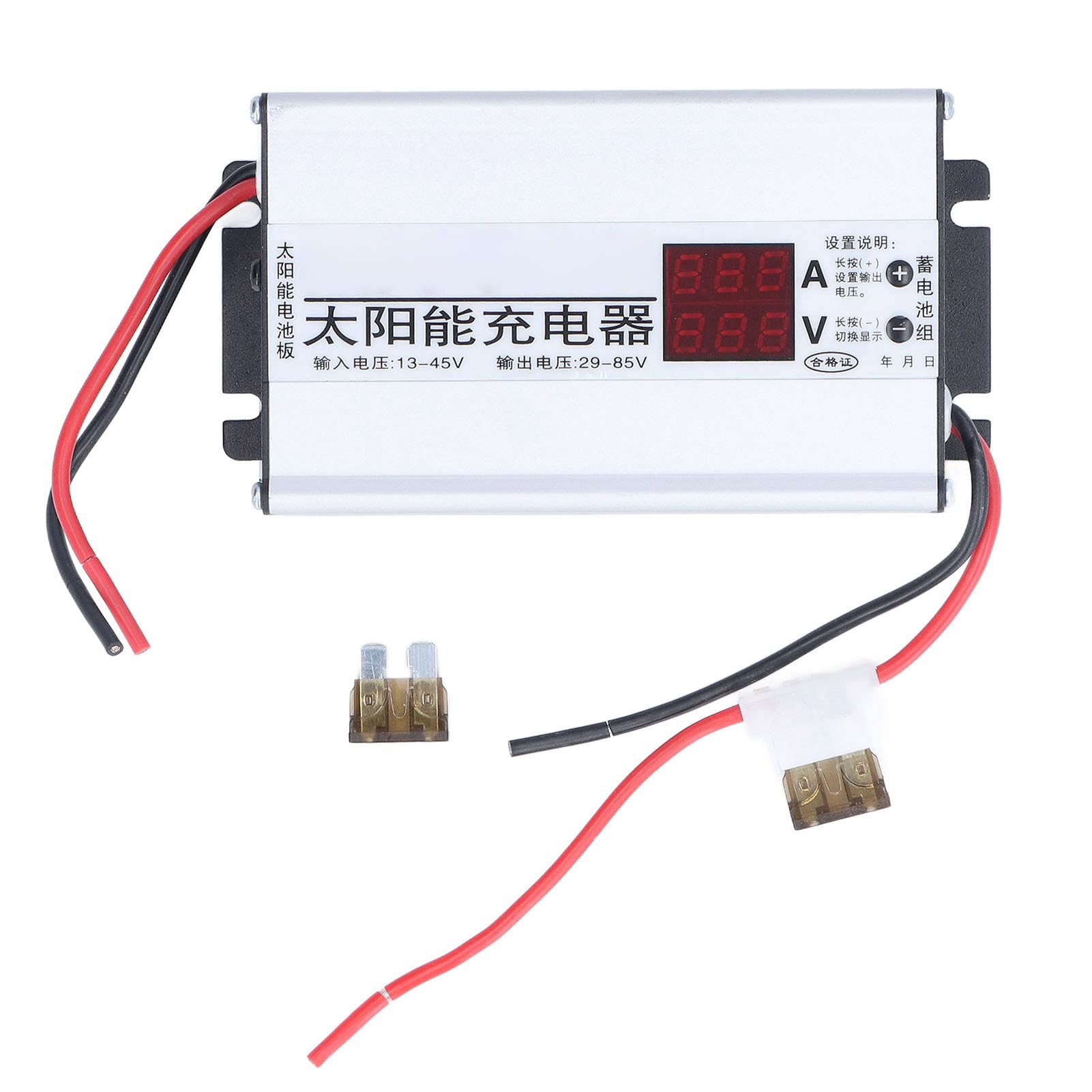 MPPT Boost LED Solar Charge Controller Real Time Adjustable Fan 90% Conversion 2 Way Solar Panel Charge Controller EV Charge Controller