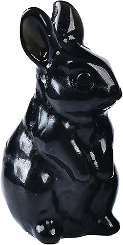 AMOYSTONE 4 figuras de cuarzo rosa de ángel de la guarda de 1.5 pulgadas talladas a mano con bolsillo