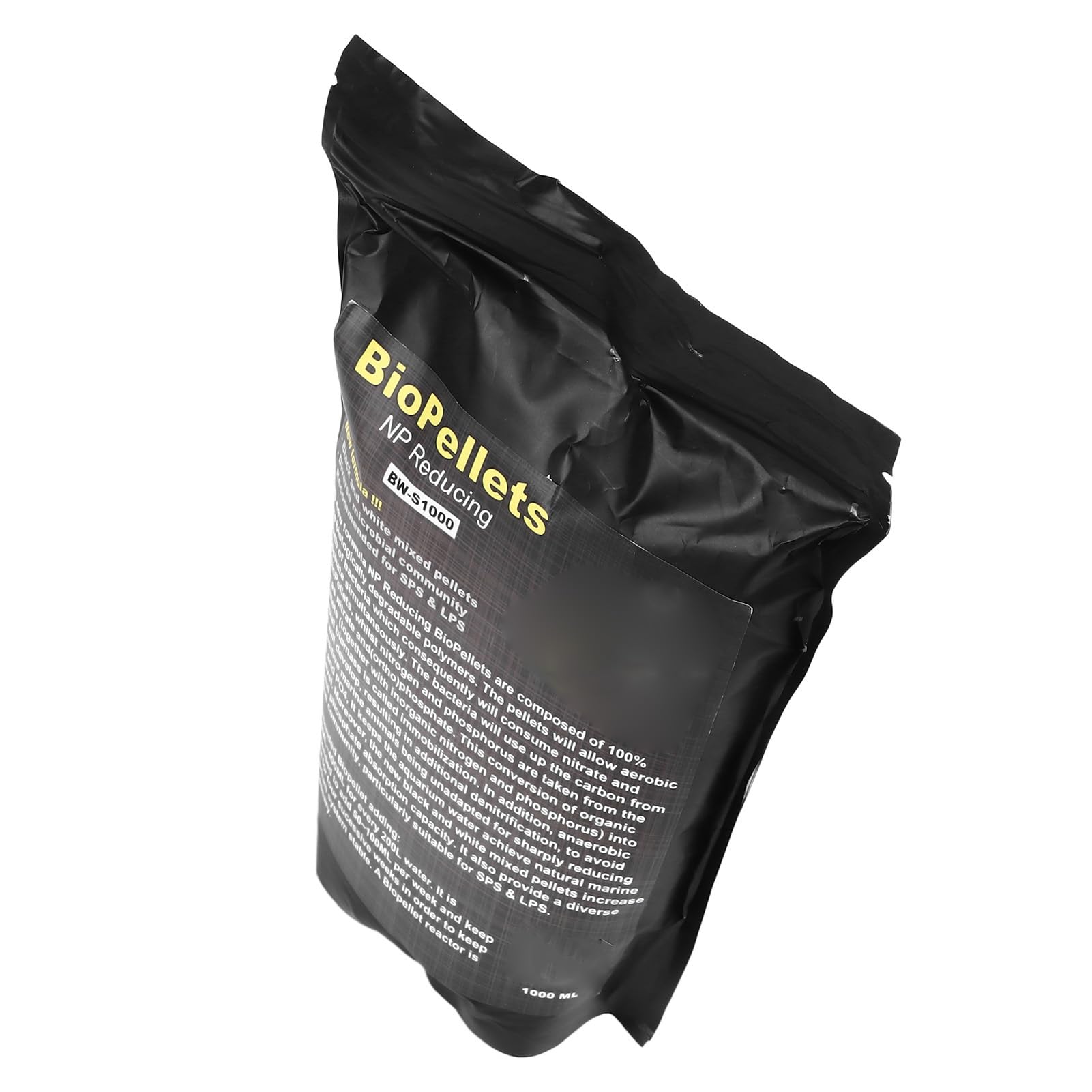 Aquarium-Biofiltermedium Bio-Pellets 500 ml – Hocheffiziente NP-reduzierende Nitrat- und Phosphat-Abbaufilter für Süßwasser-, Meerwasser-, Fisch- und Teichaquarien –